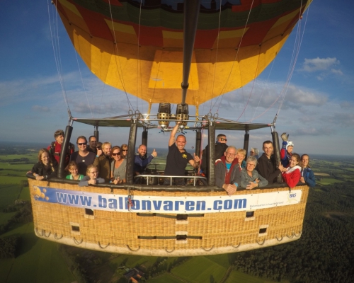 Ballonvaart vanaf Exel met de PHTYM